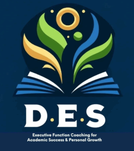 DES logo: Executive Function Coaching for Academic Success and Personal Growth