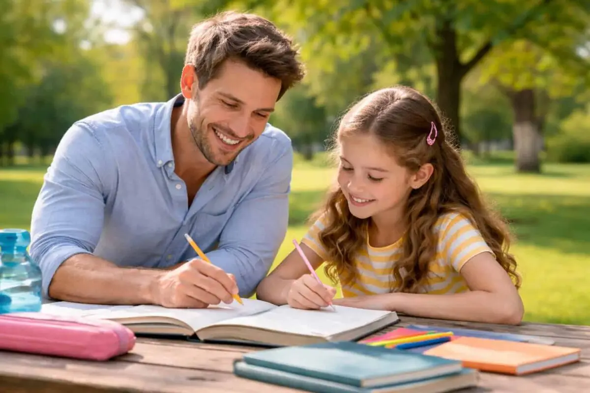 Private summer tutoring session in Greenwich CT with one-on-one academic support