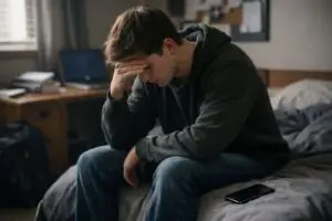 When your child fails out of college sitting alone in bedroom