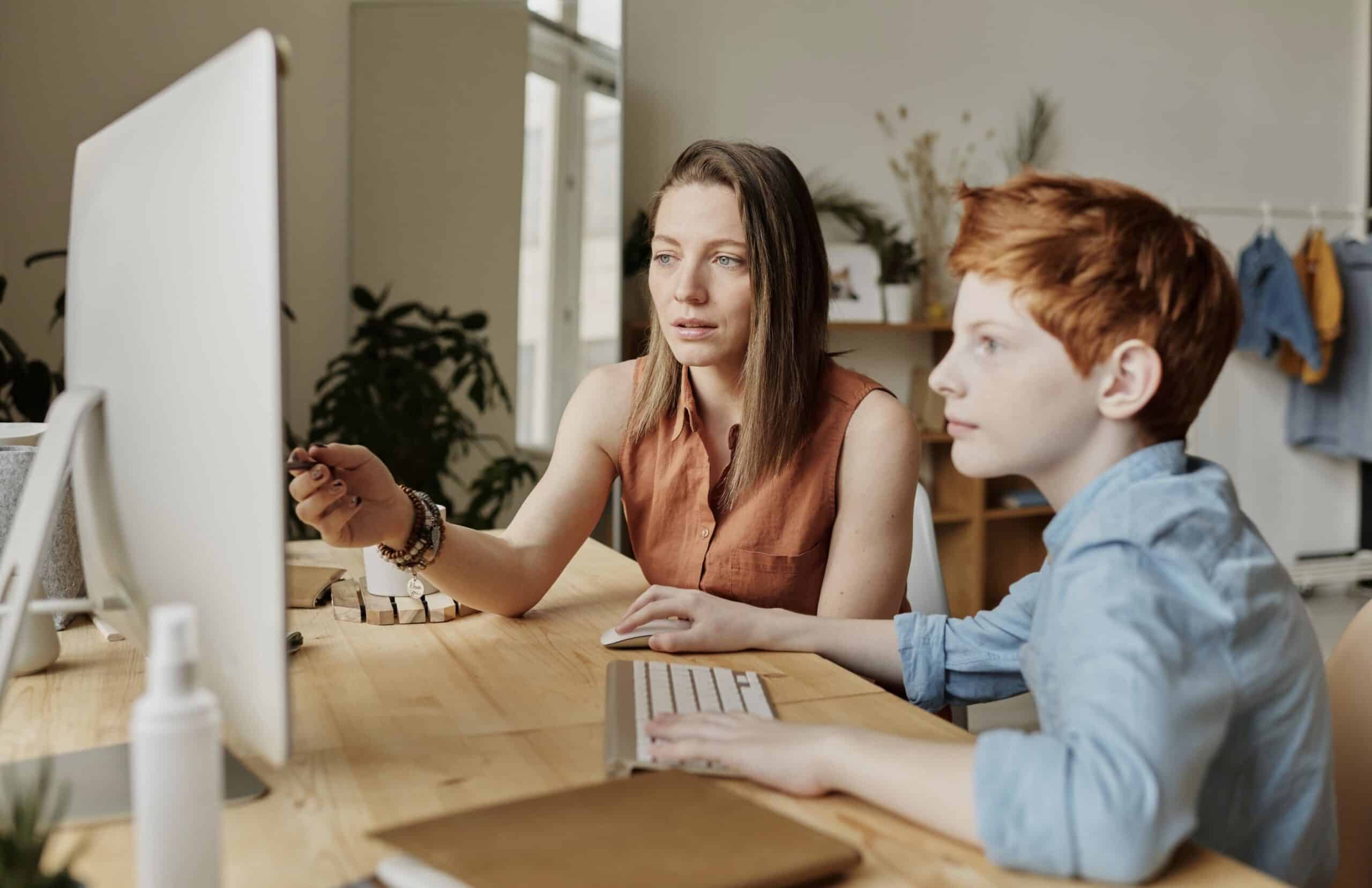 One-on-one tutoring services in Greenwich CT and executive function support session with student